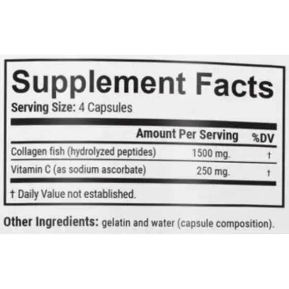 Коллаген En`vie Lab Fish Collagen Complex 2 (1&3 TYPE) 1750 mg 240 Caps | Зображення 1