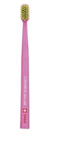 Зубна щітка Curaprox CS 5460 "Ultra Soft", d 0,10 мм. Рожевий з салатовим (PLG)