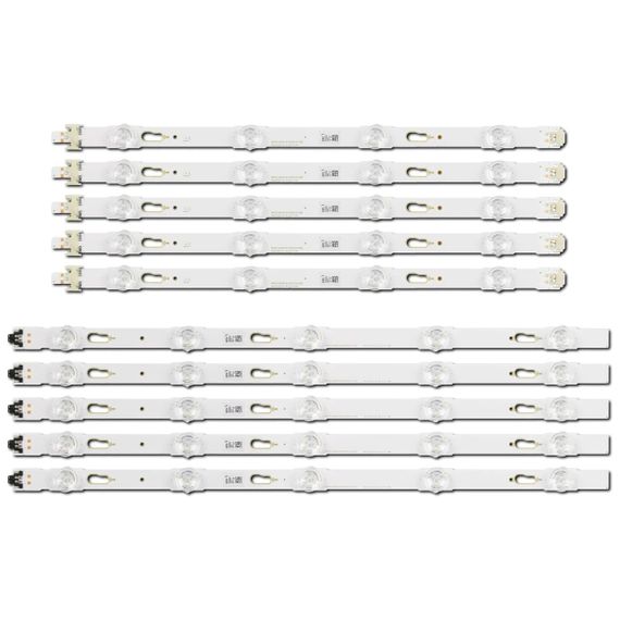 LED підсвітка Samsung TV 40" V6DU-400DCA-R2 V6DU-400DCB-R2 LM41-00239A/00240A BN96-39655A S_KU6K_40_FL30 10шт.