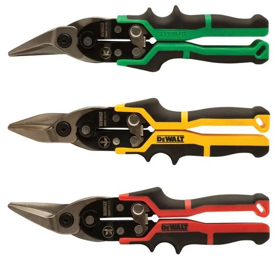 Набір ножиць по металу DeWalt ERGO Aviation довжиною 250 мм (DWHT14676-0)