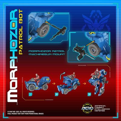 Ігровий набір A.C.I.D. MorphoZor Patrol Bot/МорфоЗор Патрульний робот (535003) | Зображення 4