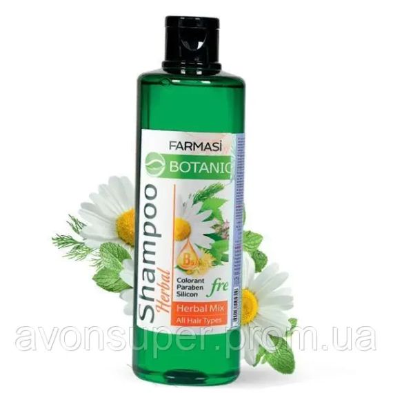 Шампунь Botanics травяной микс