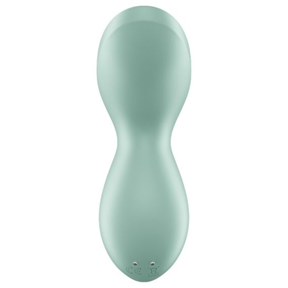 Вібратор для клітора з перлинною стимуляцією Satisfyer Exciterrr Mint, 2 незалежні мотори | Зображення 4