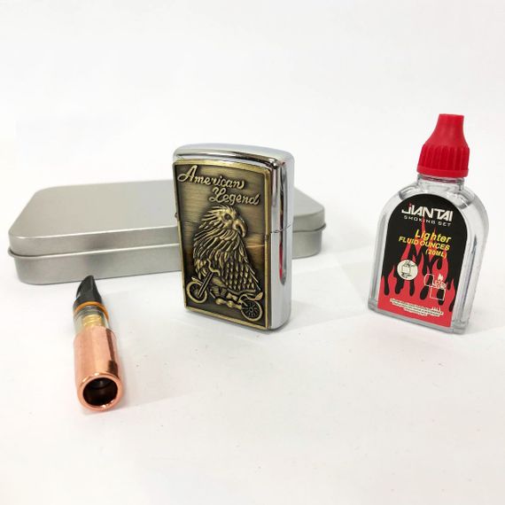 Оригинальная бензиновая зажигалка N5, Сувенирные зажигалки, Зажигалки подарки TC-691 для мужчин | Зображення 4