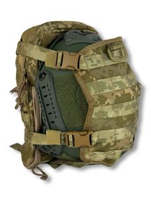 Рюкзак добовий із клапаном для шолома Warrior Spirit Піксель