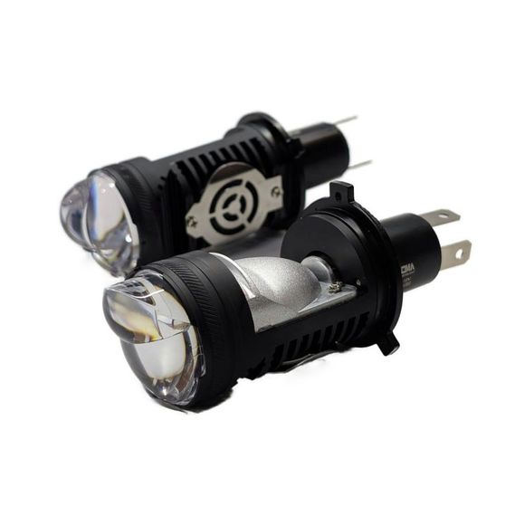 Комплект світлодіодних лінз HeadLight T9 BI-LED H4 mini 12V