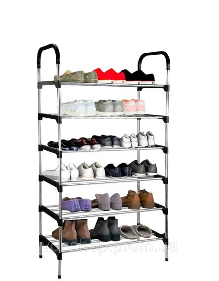Полиця для взуття Shoe rack 6 полиці | Зображення 2