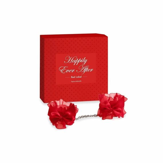 Набор аксессуаров подвязки, наручники, пэстисы Happily Ever After - RED LABELr Bijoux Indiscrets sexstyle | Зображення 1