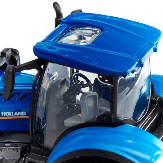 Дитяча іграшка Трактор "New Holland T7.315" Bburago 18-31632 з фронтальним навантажувачем | Зображення 2