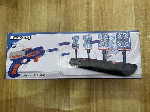 Цифрова мішень з іграшковою зброєю для Nerf, іграшкою-пістолетом із пінопластовими кулями для дітей | Зображення 8