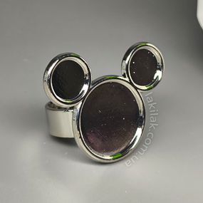 Палітра-кільце на пальчик "Мікі Маус" (металл)