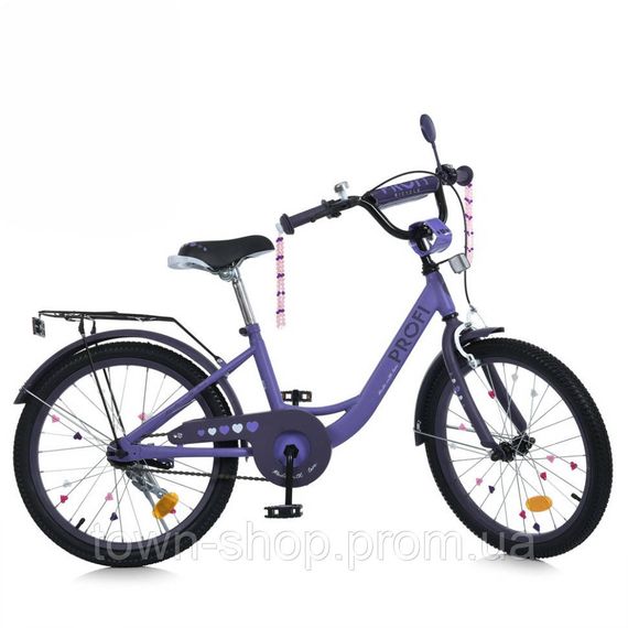 Велосипед детский MB 20043-1 колеса 20 дюймов, фиолетовый