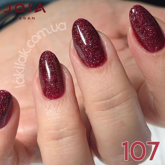 Светоотражающий гель-лак JOIA vegan 107, 6 мл | Зображення 1