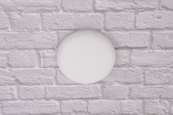 Сучасний круглий світильник стельовий LED для кімнати кухні ванної 25090 Білий 3х14х14 см. | Зображення 1