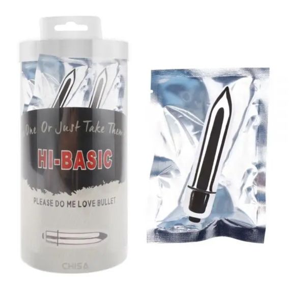 Вибропуля Chisa Hi-Basic 6.5 * 1,5 см в пакете, серебрянный sexstyle | Зображення 2
