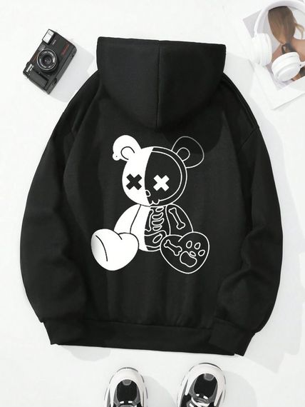 Худі з ДТФ на Флісі (оверсайз)