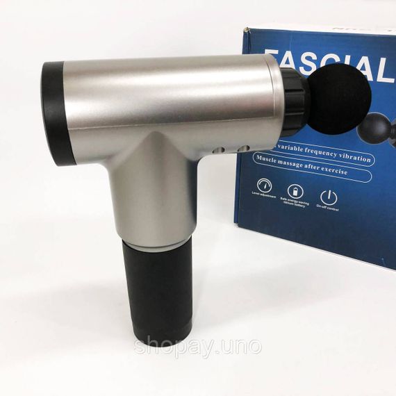 Беспроводной ударный массажер Fascial Gun KH-320, Массажа фитнес массажер для спины XB-13 | Зображення 2