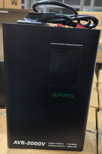 Стабилизатор напряжения релейный AVR-2000V (подвесной) APRO