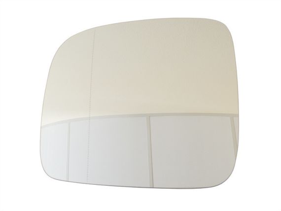 VW Caddy (04-10) лівий без підігріву вкладиш вставка дзеркала, Кадді