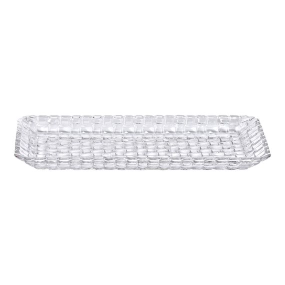 Блюдо для закусок скляне 25*12,5*1,5 см прямокутне HP-YH-33 | Зображення 2
