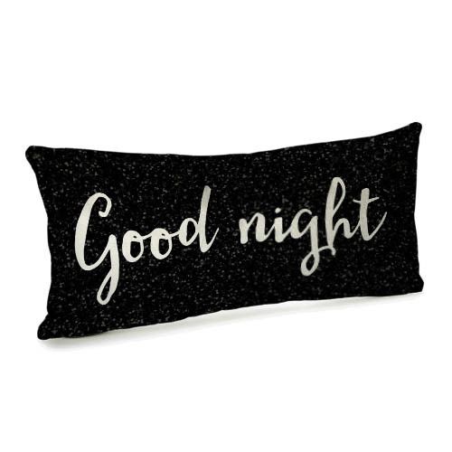 Подушка для дивану оксамитова Good night 50x24 см (52BP_URB003)