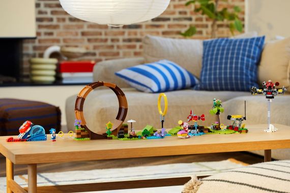 Конструктор LEGO Sonic the Hedgehog Змагання петлі Соніка на зеленому пагорбі (76994) | Зображення 1