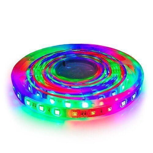 Світлодіодна стрічка OEM ST-12-5050-60-FRGB-20 WS2811, негерметична, 1м