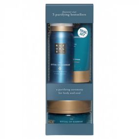Подарочный набор RITUALS... The Ritual of Hammam Try Me Set 3 purifying bestsellers (shower gel, scrub, body cream)