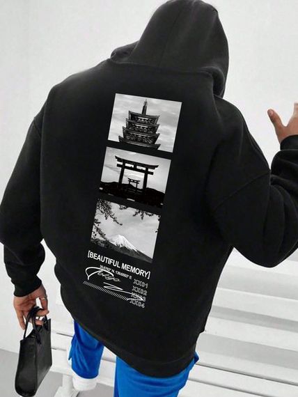 Худі з ДТФ на Флісі (оверсайз)