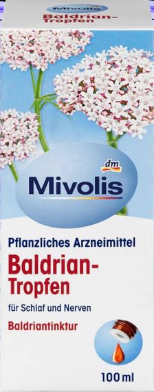 Краплі з валеріаною "Mivolis" для заспокоєння нервової системи та покращення сну, 100 мл. — натуральний засіб проти стресу | Зображення 4