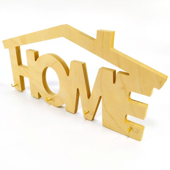 Ключница Home Мастерская мистера Томаса 30см х 14см Фанера 0005 | Зображення 2