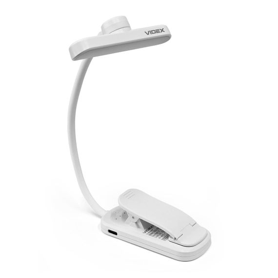 Світлодіодний світильник акумуляторний для читання VIDEX VL-NL134W White | Зображення 4