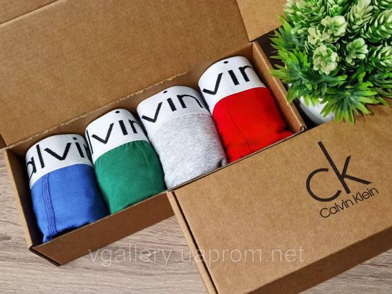 Чоловічі труси Tommy Lacoste CK, чоловічі труси Кельвін Томі Лакоста в коробках на 4 штук, труси на літо 4 | Зображення 2