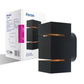 Настінний світильник AL8002 чорний Feron