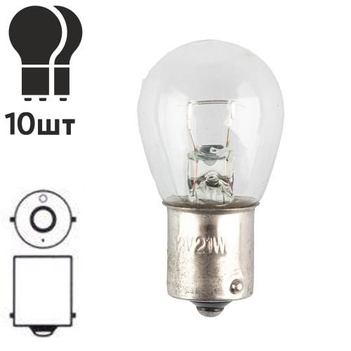Лампа PULSO/габаритна S25/BA15s/P21Вт 12В 21Вт clear/1 конт