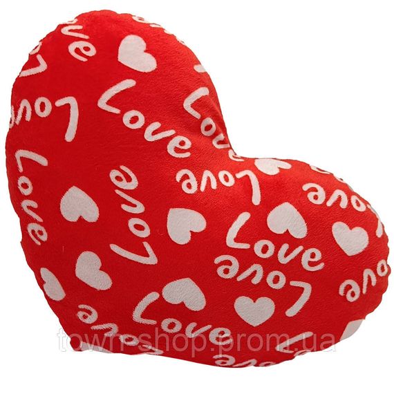 Детская мягконабивная игрушка "Сердце LOVE" HL-L 40 см