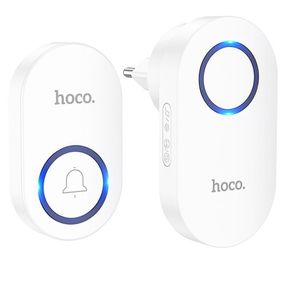 Дверной звонок Hoco HI25 Neon Bell White
