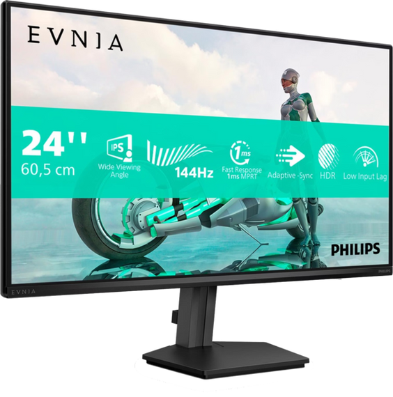 Монiтор 23.8" Philips Evnia 24M2N3200NF/00 Black | Зображення 2