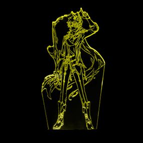 Акриловый светильник-ночник Чайльд Тарталья желтый tty-n001202