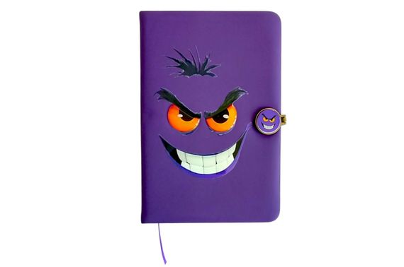 Блокнот на магніті А5 763876ML PU Smiley р.14x21см, 80 арк | Зображення 3