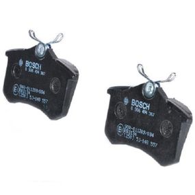 Тормозные колодки Bosch дисковые задние AUDI/CITROEN/NISSAN/RENAULT "R "02>> 0986494387