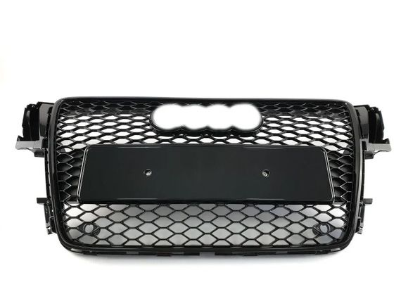 Передня решітка RS-style (2007-2011, чорна) для Ауди A5 рр | Зображення 1