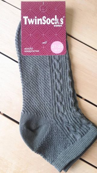 Носки женские | Женские носки 35-37, 36-39 | Носки женские коричневые, хаки, молочный | Зображення 5