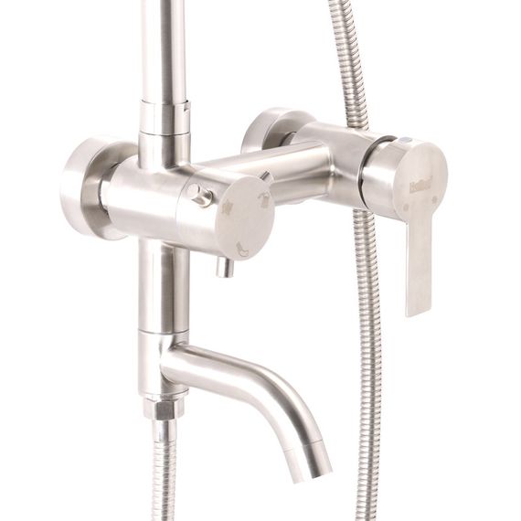 Душова колона зі змішувачем (нерж.сталь) Haiba NOX-009-J (HB2790) | Зображення 1