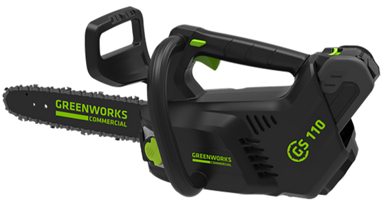 Ланцюгова дворучна пила акумуляторна Greenworks GD40TCS (АКБ 40В 2 а\г) | Зображення 2