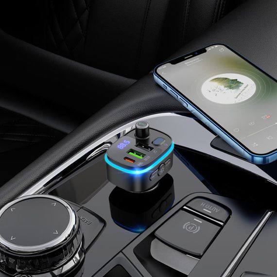 АЗУ FM модулятор HOCO E62 PD20W+QC3.0 | Зображення 6