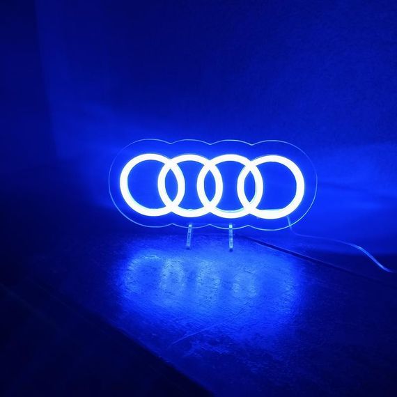 Неоновий світильник Audi 270х120 acr-n000096 | Зображення 2