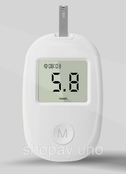 Глюкометр Glucose Meter GLM-76 ∙ Компактний глюкометр GLM-76 для вимірювання рівня цукру в крові | Зображення 2