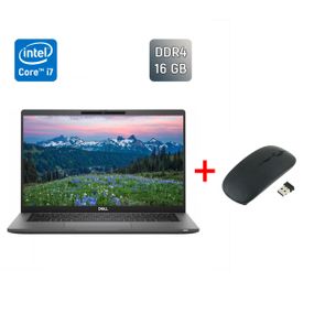 Ультрабук Б-клас Dell Latitude 7420 / 14" (1920x1080) IPS / Intel Core i7-1185G7 (4 (8) ядра по 3.0 - 4.8 GHz) / 16 GB DDR4 / 256 GB SSD / Intel Iris Xe Graphics / WebCam / USB Type-C / Windows 11 б/в + Подарунок Бездротова миша / USB