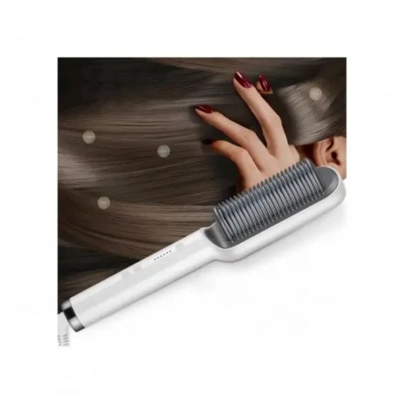 Електрична гребінець-випрямляч Hair Straightener HQT-909 щітка для укладання волосся | Зображення 5